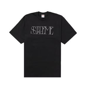 Size Medium Supreme Trademark Tee Black SHIPS NOW